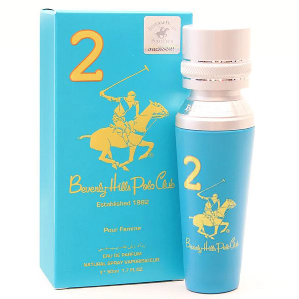 Beverly Hills Polo Club No. 2 EDP parfumuotas vanduo moterims, 50 ml