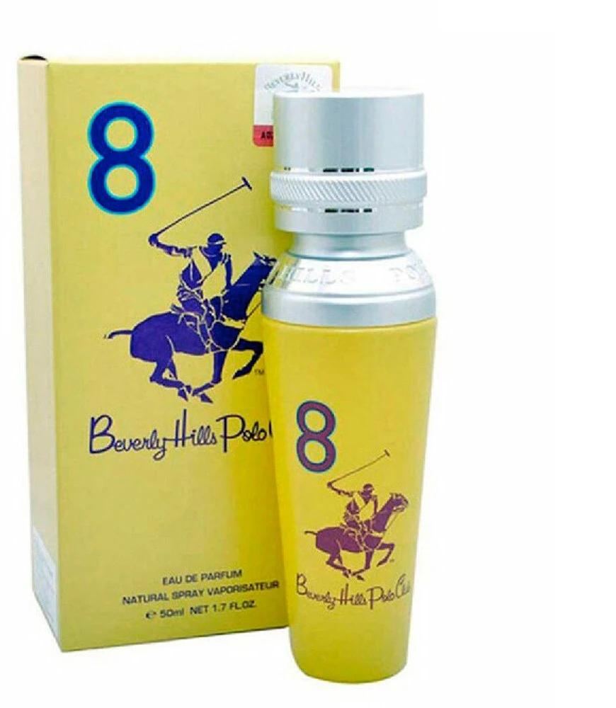 Beverly Hills Polo Club No.8 EDP parfumuotas vanduo moterims, 50 ml
