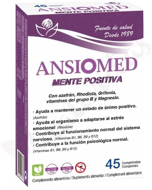 Bioserum Ansiomed Positive Mind 45 tabletės