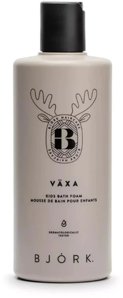 Björk Vaxa Kids drėkinamosios dušo putos, 300 ml