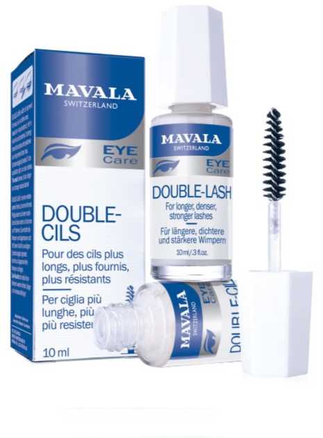 Blakstienų ir antakių serumas Double lash Mavala 10 ml