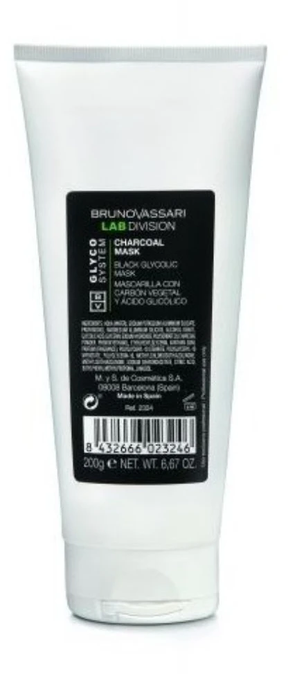 Bruno Vassari, Glyco System, glikolio rūgštis, detoksikuojanti, Kreminis kaukė veidui, 200 g