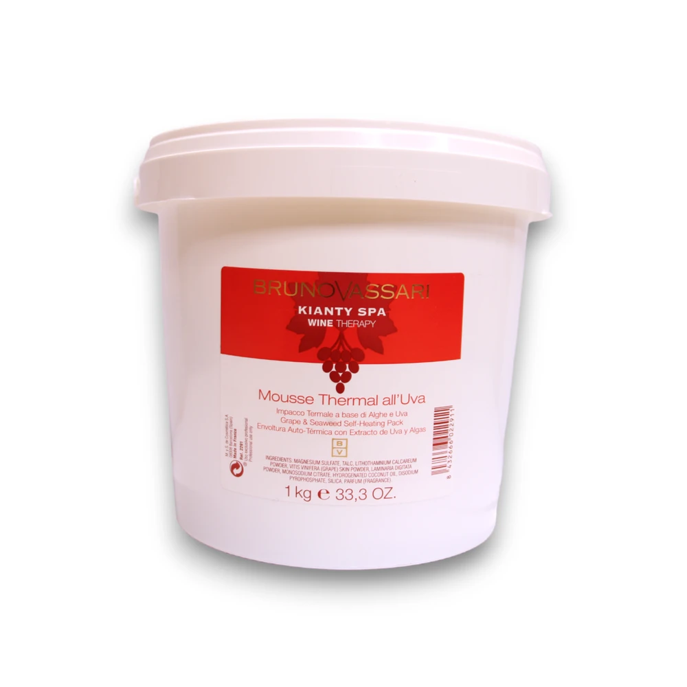 Bruno Vassari Kianty SPA vynuogių anticeliulitinė pudros kaukė, 1000 g