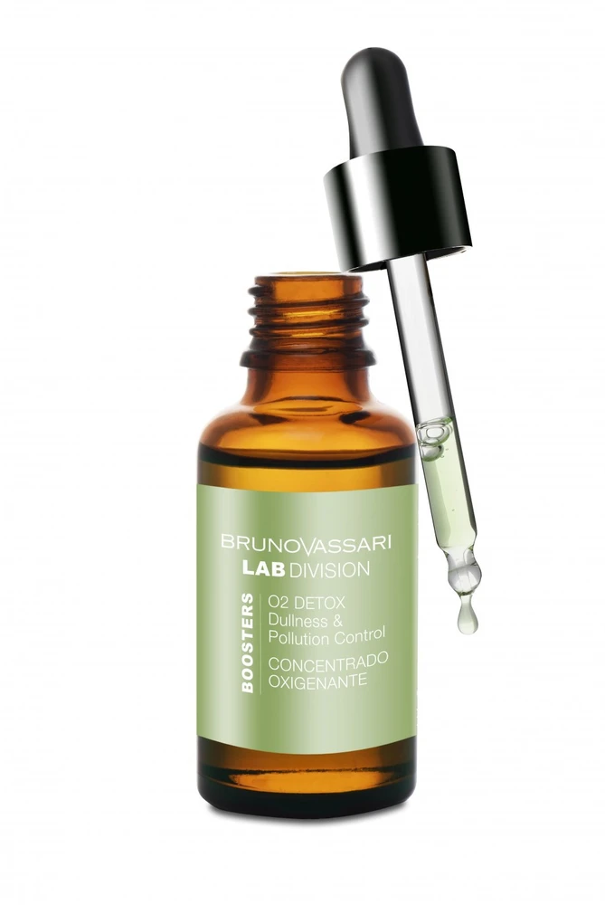 Bruno Vassari „Lab Division“ detoksikuojantis veido serumas, 30 ml