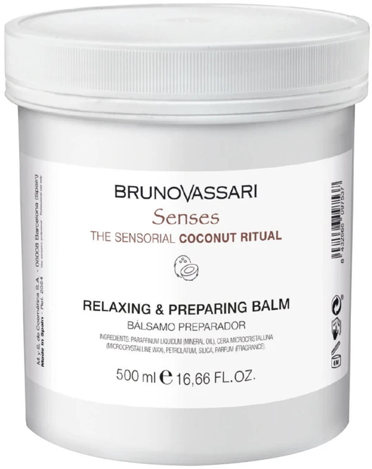 Bruno Vassari, „Senses“, kokosų, atpalaiduojantis kūno balzamas, 500 ml