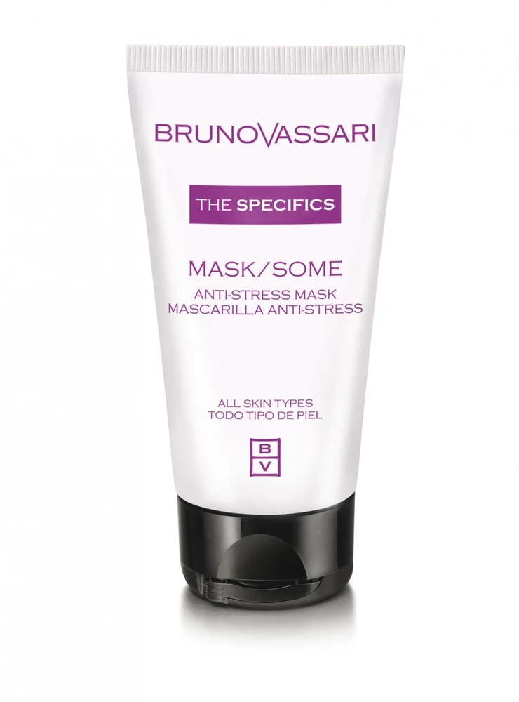 Bruno Vassari „The Specifics“ vitamino A antistresinė dieninė ir naktinė kreminė veido kaukė, 50 ml