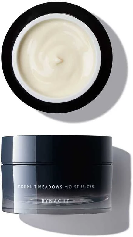 Bynacht, „Moonlit Meadows“, glicerinas, drėkinamasis, naktinis, kreminis, veidui, 50 ml *Testuojamasis rinkinys