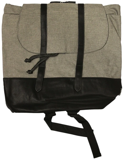 Calvin Klein, Calvin Klein, Textile Backpack, Juodas/Pilkas, Nešiojamas kompiuteris Compartiment, For Men, 28 x 33 x 11 cm