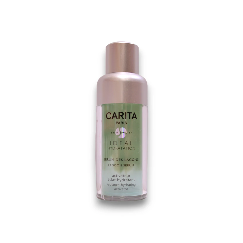 Carita Paris, Ideal Hydration, Polinezijos lagūnos Vanduo, Drėkinamasis Serumas, Veidui - Kaklui, 30 ml *Testuojamasis rinkinys