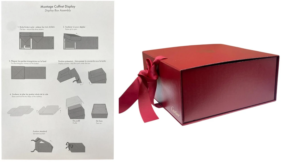 Cartier, Rex, Empty Cardboard Box