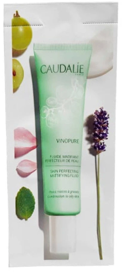Caudalie, Vinopure, Drėkinamasis, Dieninis - Naktinis, Kreminis, Veidui, 2 ml *Mėginys