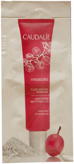 Caudalie, Vinosource, Natūralus, Drėkinamasis, Dieninis - Naktinis, Losjonas Veidui, 2 ml *Mėginys