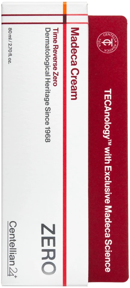 Centellian24 Madeca Kreminis Time Reverse Zero kremas jautriai / dirgliai veido odai, 80 ml