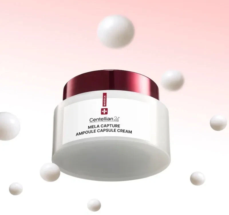 Centellian24 Madeca Mela Capture Ampoule Capsule Kreminis drėkinamasis ir skaistinamasis veido kremas, 55 ml
