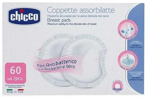 CHICCO įklotai į liemenėlę 60 vnt, 000617730t*00000