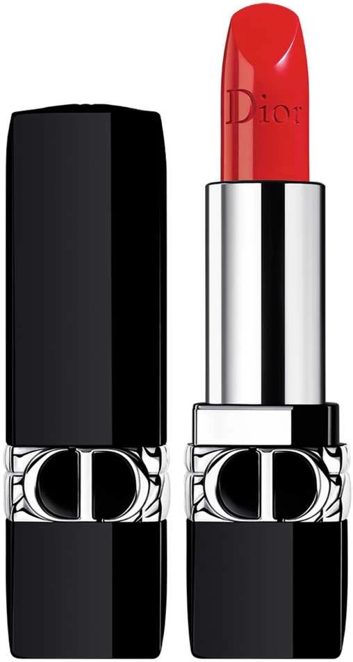 Christian Dior Couture Colour Floral Satin Finish Kreminis Lipstick 080 Raudona Smile Papildomas 3.5 g