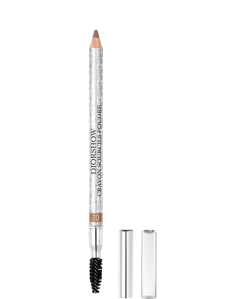 Christian Dior Diorshow Atsparus vandeniui Double-Ended Eyebrow Kreminis Pieštukas & 2-In-1 02 Chestnut 1.19 g