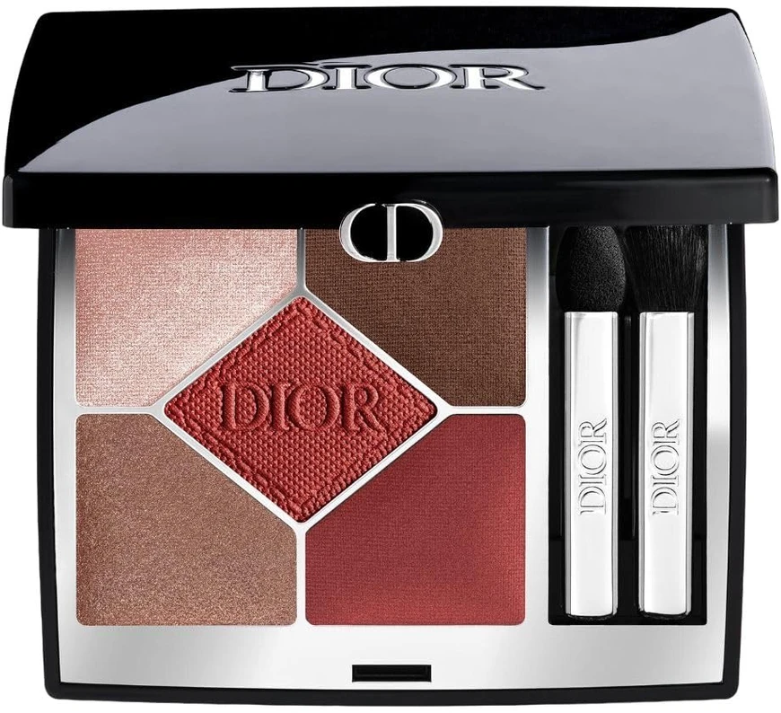 Christian Dior Diorshow Eyeshadow Palette 673 Raudona Tartan 5 Shades, 7 g
