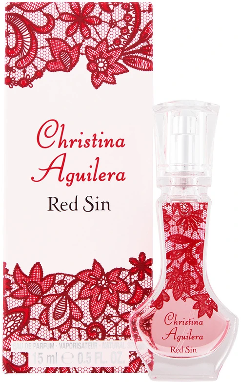 Christina Aguilera, Raudona Sin, Eau De Parfum, For Women, 15 ml *Miniature