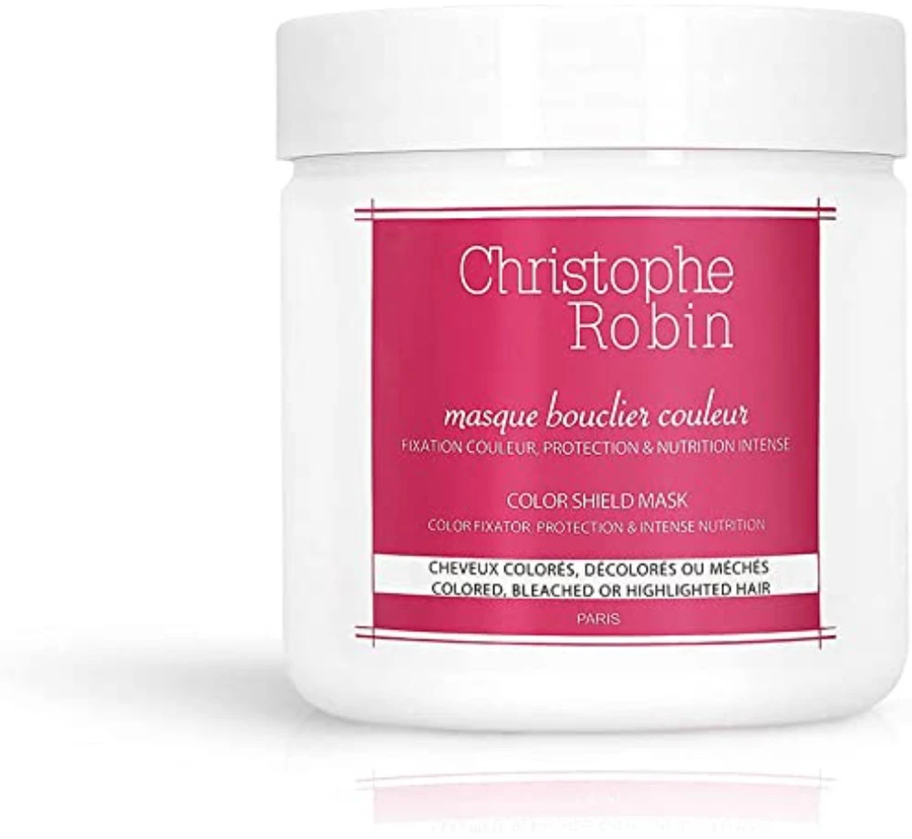 Christophe Robin, Colour Shield, Hair Treatment Kreminis Mask, For Spalvą išsaugantis, 1000 ml