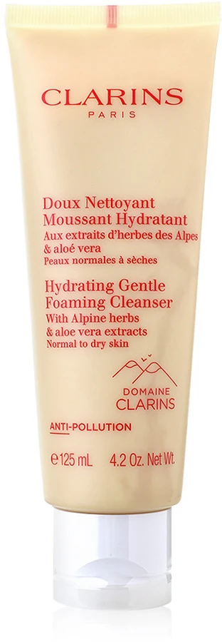 Clarins, Doux Nettoyant, drėkinamasis, valomasis putojantis kreminis, 125 ml *Testuojamasis rinkinys