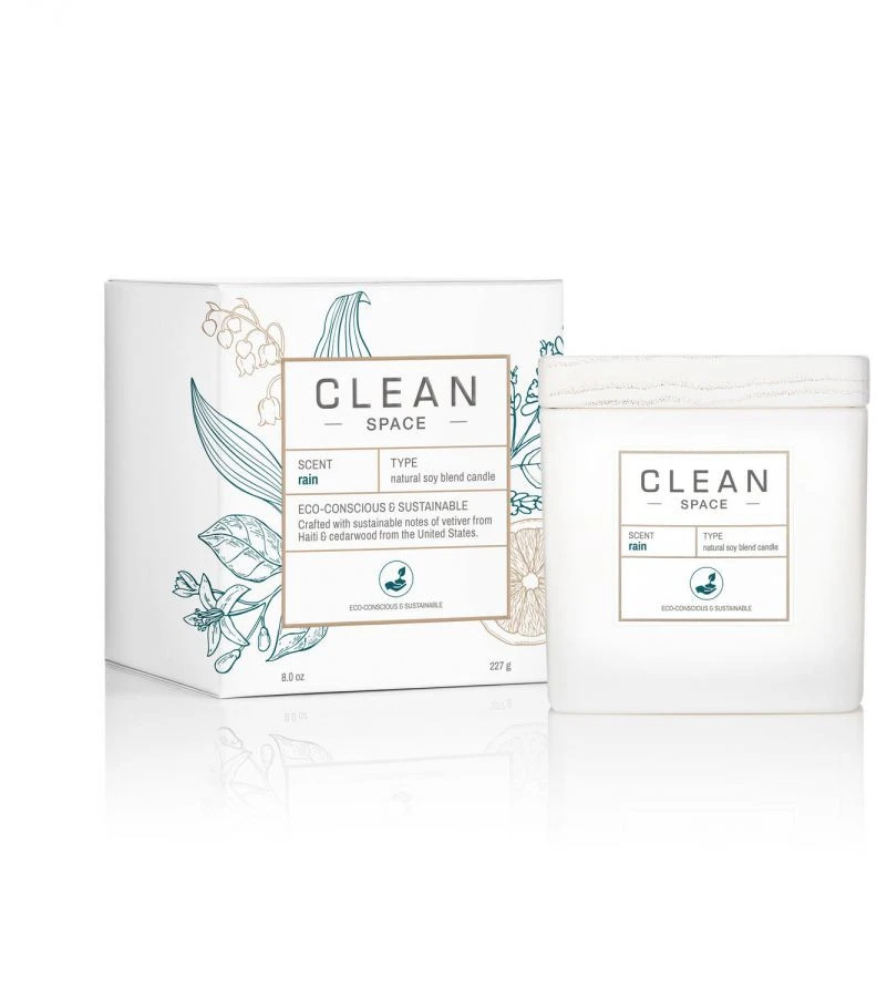 „Clean Space Rain“ kvapioji žvakė, 227 g