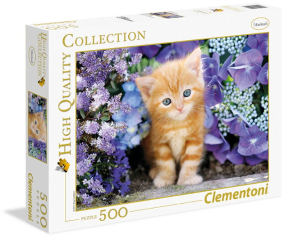 Clementoni Dėlionė 500 vnt. - Kačiukas