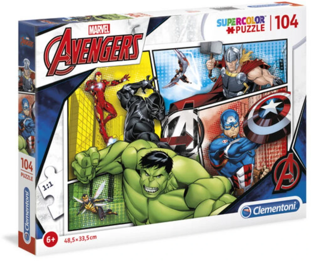 Clementoni Dėlionė 104 vnt. - The Avengers (Keršytojai)