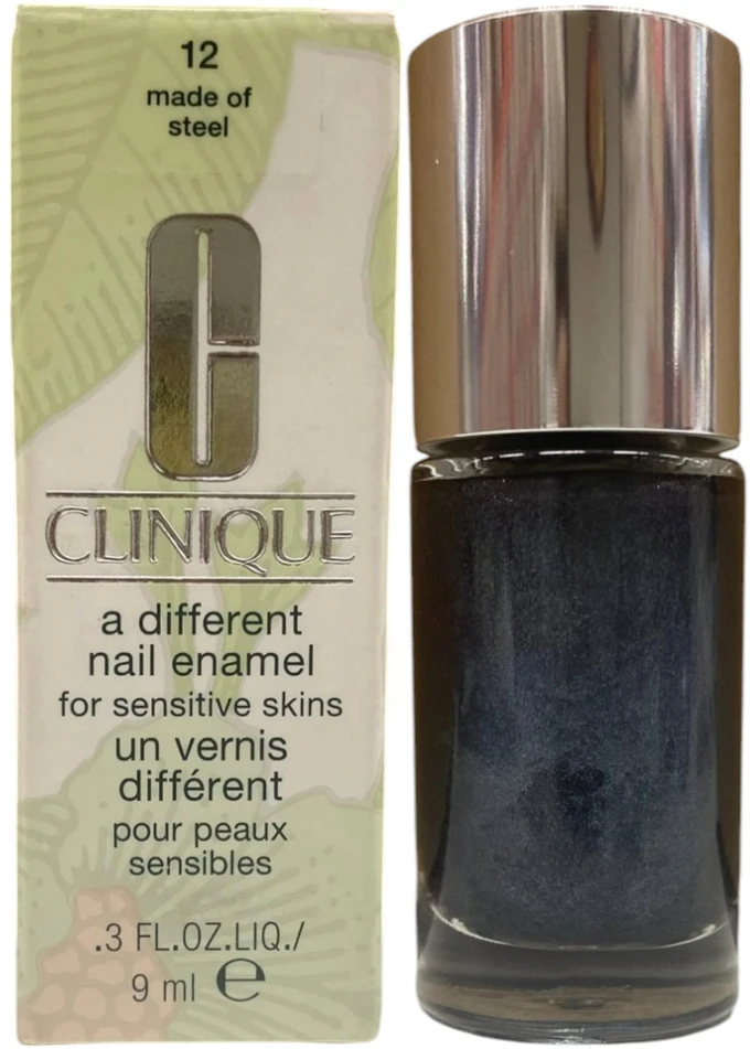 Clinique A Different Nail Enamel Colour Corrector Nagų lakas 12 Made Of Steestee Lauder, 9 ml