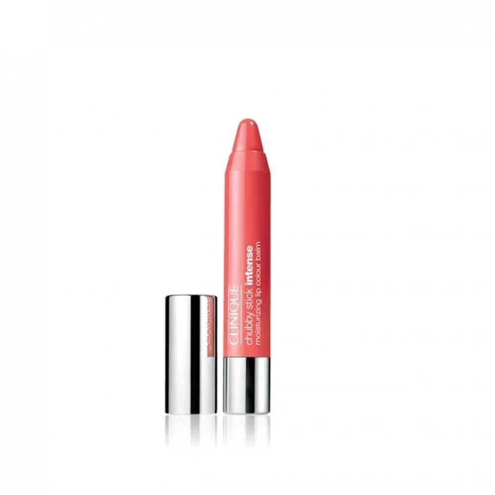 Clinique, Chubby Stick Intense, Moisturizing, Lūpų balzamas, 04, Heftiest Hibiscus, 3 g *Tester
