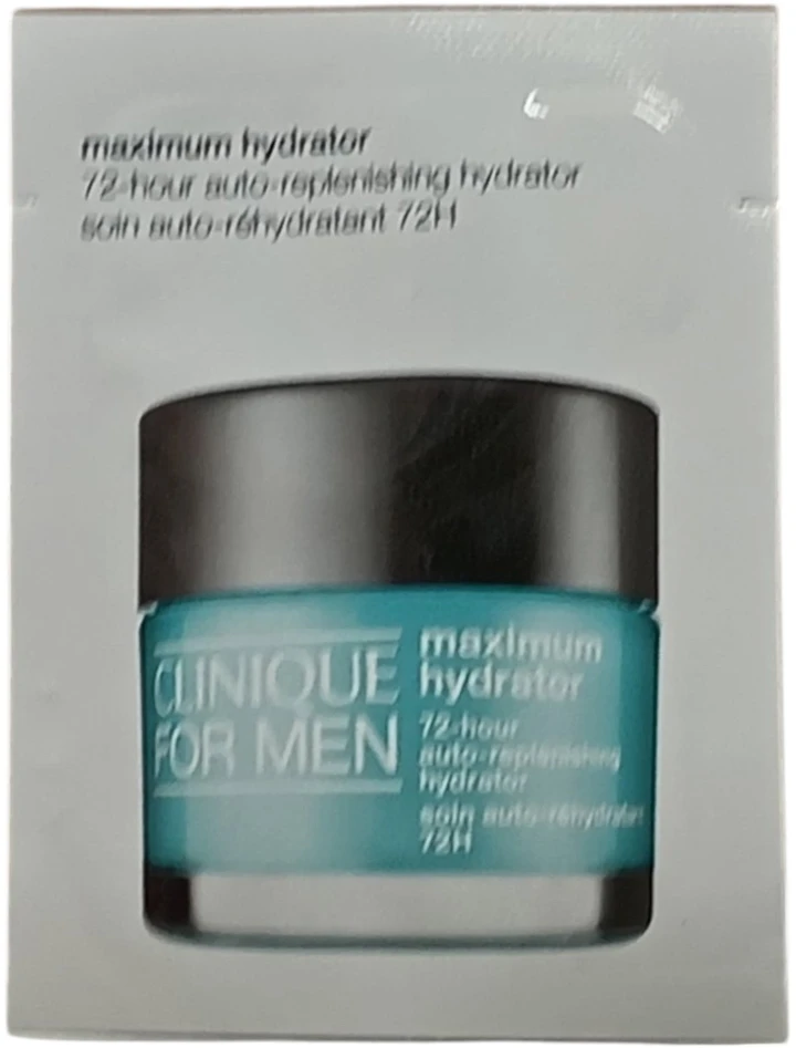 Clinique, Clinique For Men Maximum Hydrator 72-Hour, Aloe Vera, Hydrating, Day - Night, Kreminis, For Face, 1 ml *Tester