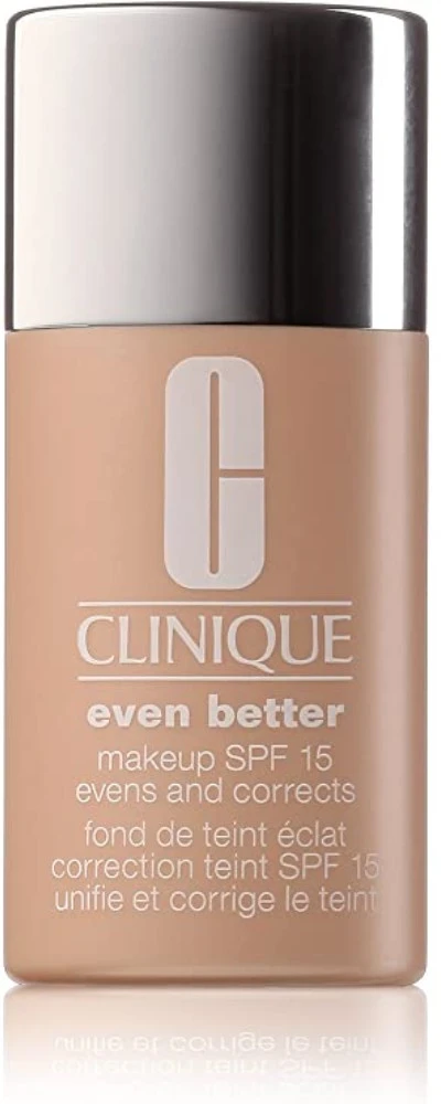 Clinique, Even Better, be parabenų, drėkinamasis skystas makiažo pagrindas, 10, auksinė, SPF 15, 30 ml *Testuojamasis rinkinys