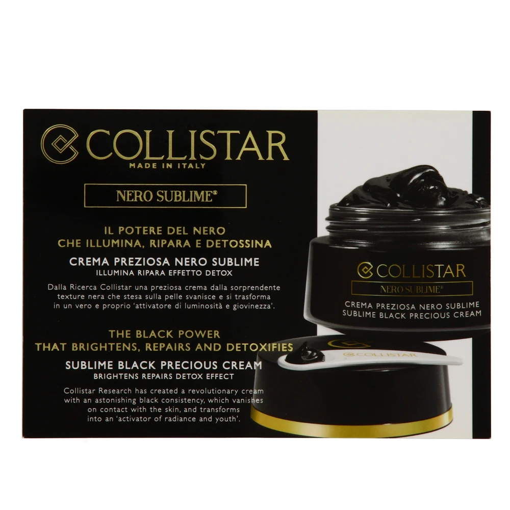 „Collistar“, „Nero Sublime“, skaistinamasis, dieninis, kreminis, veidui, 3 ml *mėginėlis