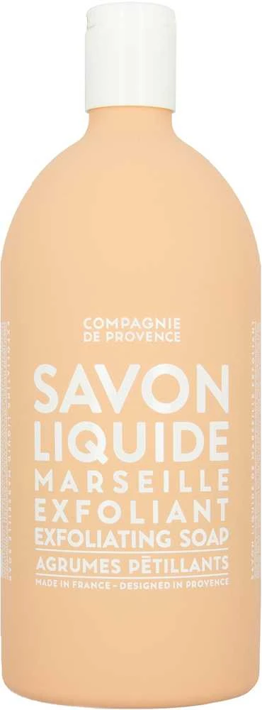 Compagnie De Provence Marseille Exfoliating Liquid Soap Refill, 1000 ml