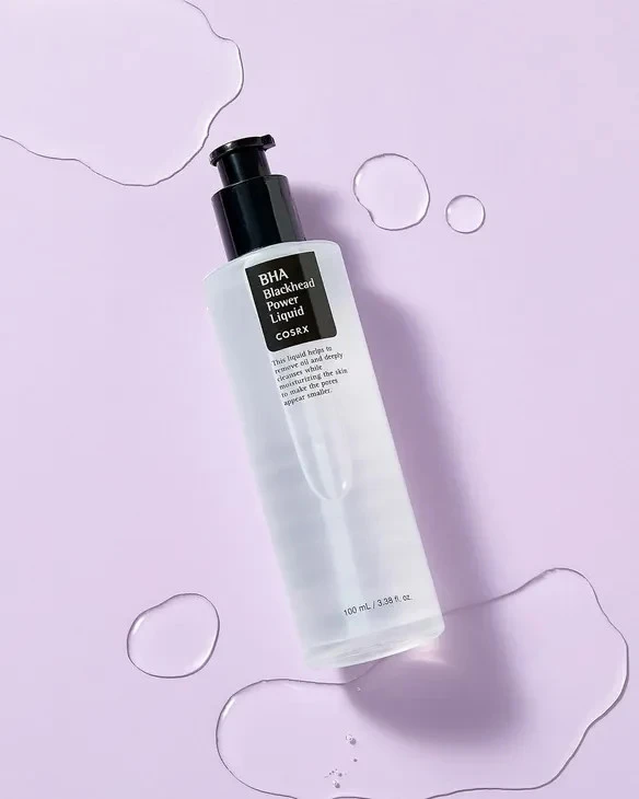 Cosrx BHA Blackhead Power Liquid Veido odos šveitiklis su BHA rūgštimis, 100 ml