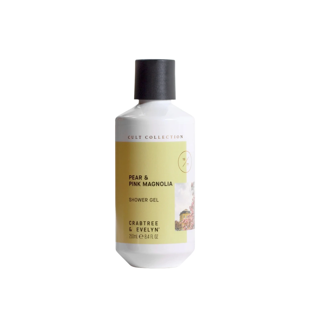 Crabtree & Evelyn Pear & Rožinė Magnolia Refreshing Kūno prausiklis, 250 ml