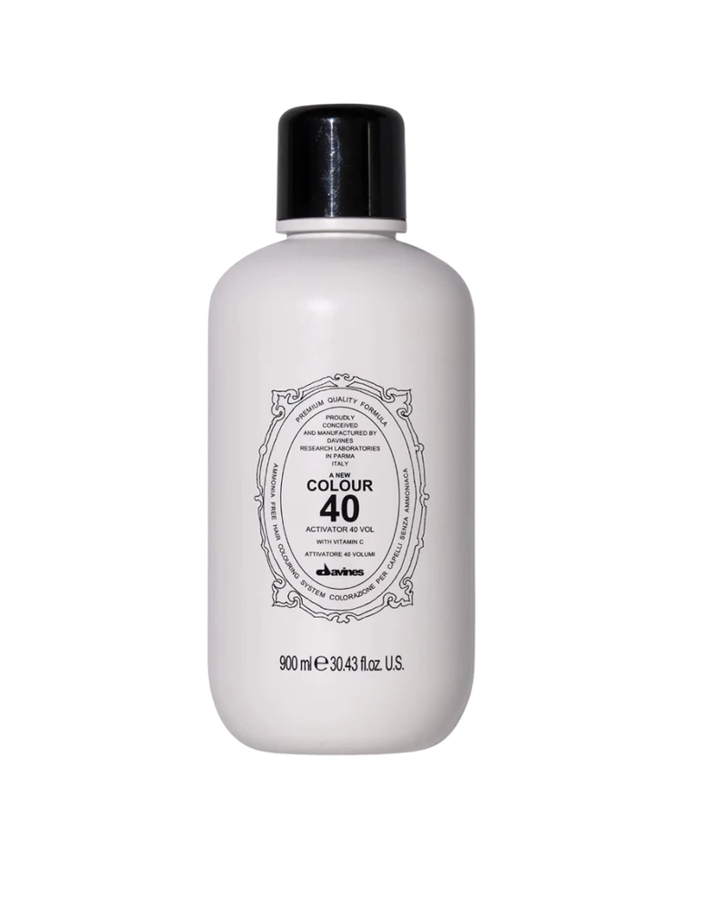 Davines A New Colour vandenilio peroksido plaukų spalvos aktyvatoriaus losjonas drėkina ir apsaugo spalvą, 40 tūrių, 900 ml