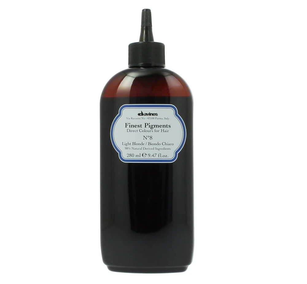 Davines Finest Gloss Natural Ingredients Hair Colouring Pigment N.8 Light Skirtas šviesiems plaukams, 280 ml
