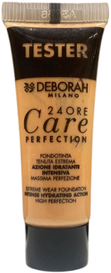 Deborah, 24 Ore Care Perfection drėkinamasis skystas makiažo pagrindas, Fair Rose, 10 ml *Testuojamasis buteliukas