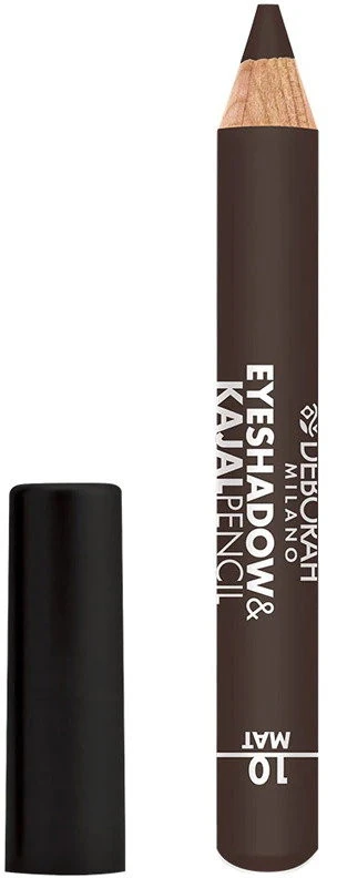 Deborah, Deborah, Blending, Matt, Eyeshadow - Kajal Akių apvadas 2-In-1, 10, Brown, 2 g *Tester