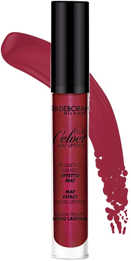 Deborah Fluid Velvet Matte skysti lūpų dažai 50 Cherry 4.5 g