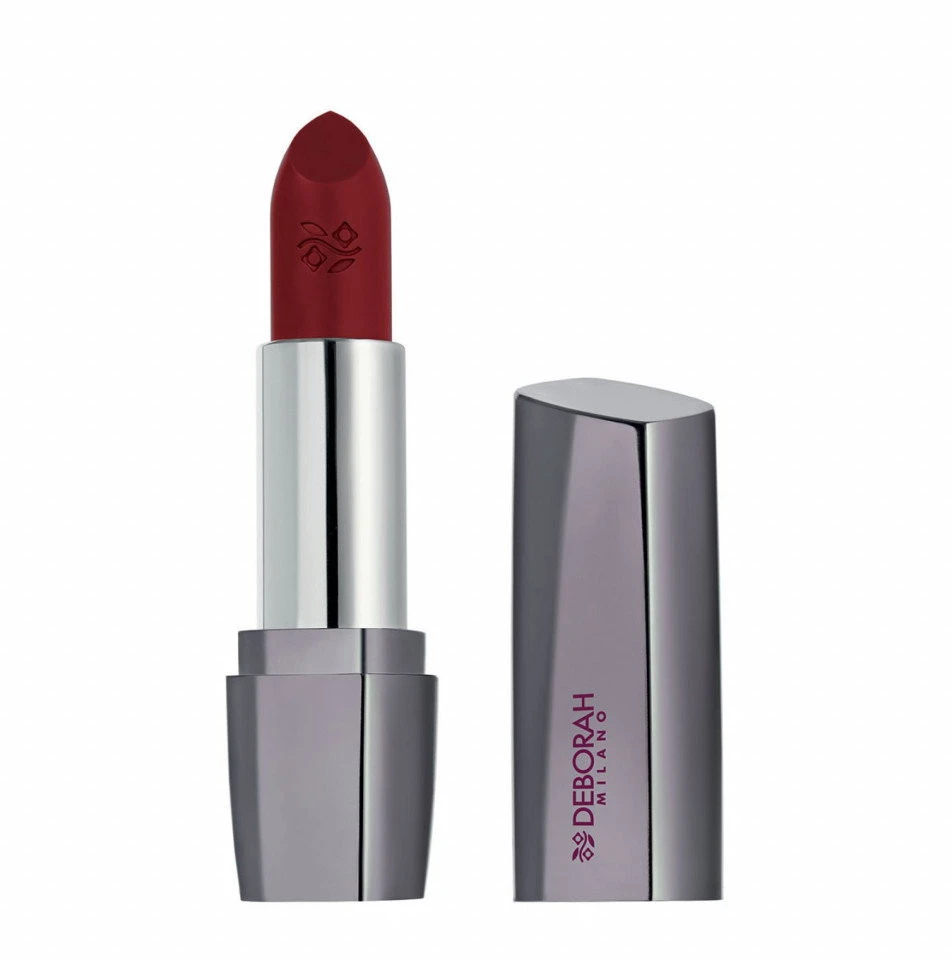 Deborah Milano Raudona Long-Lasting Kreminis Lipstick 12 4.4 g