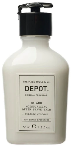 „Depot 400 Shave Specifications No. 408 Classic“ drėkinamasis balzamas po skutimosi, 50 ml