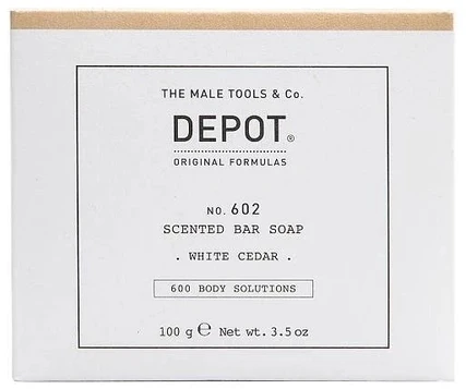 Depot 600 Body Solutions No. 602 Botanical Complex Cleansing Baltas Cedar Scented Soap Bar , 100 g