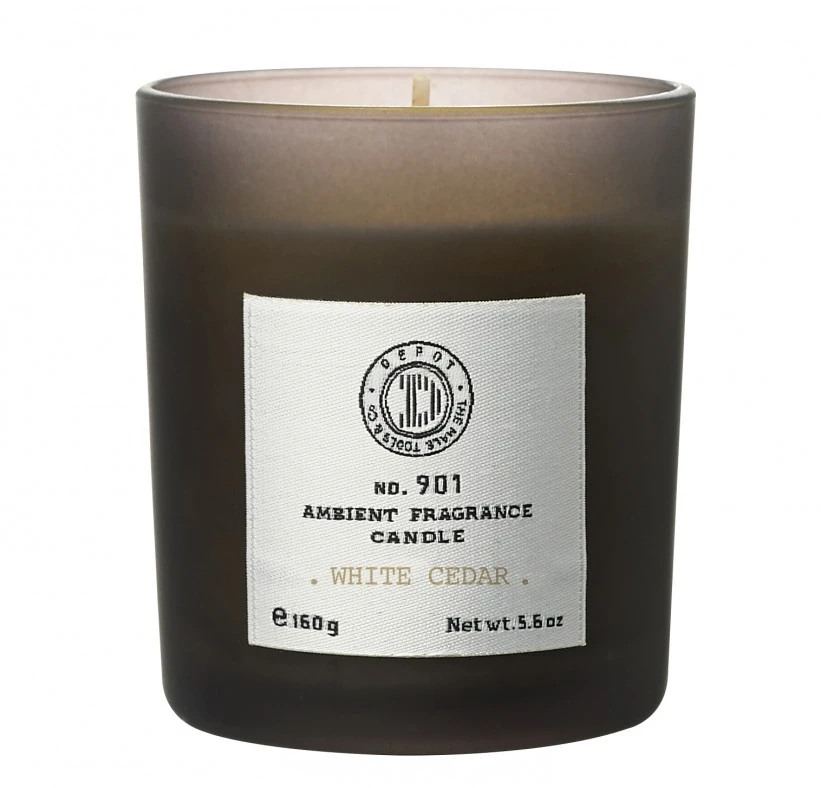 „Depot 900 Scents No. 901“ „Baltas“ kedro kvapioji žvakė, 160 g