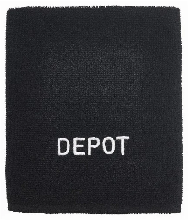 Depot Accessories No. 714 Salon Textile Rankšluostis Juodas