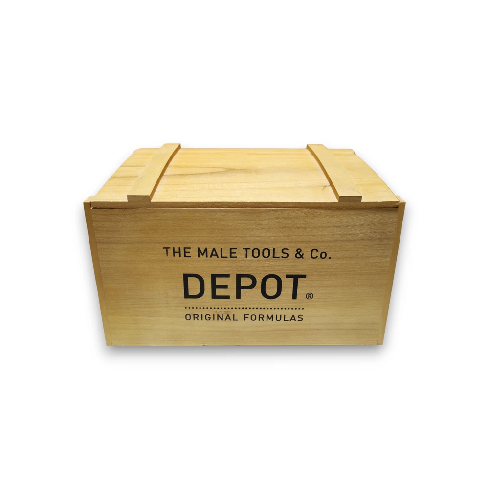 Depot Expo Empty Wooden Box šviesiai rudas 30 x 19 x 16 cm