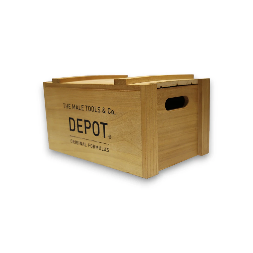 Depot Expo Empty Wooden Box šviesiai rudas 26 x 15 x 12 cm