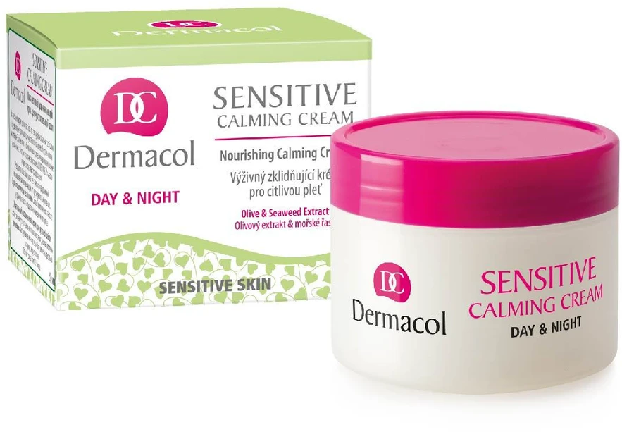 Dermacol, jautriai odai, raminantis, dienai - nakčiai, kreminis, veidui, 50 ml