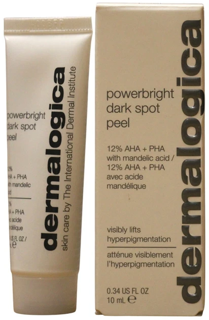 Dermalogica, „PowerBright“, nuo tamsių dėmių, kreminis, veidui ir kaklui, 10 ml *Miniatiūrinis
